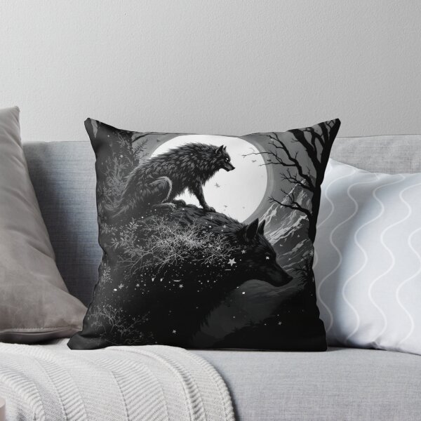 Item preview, Majestic Black Steampunk Wolf: Inspired by 'Wolves Have No Kings designed and sold by NightshadeWolfs.