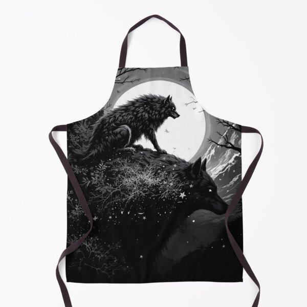 Item preview, Majestic Black Steampunk Wolf: Inspired by 'Wolves Have No Kings designed and sold by NightshadeWolfs.