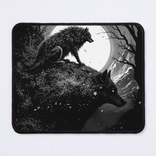 Item preview, Majestic Black Steampunk Wolf: Inspired by 'Wolves Have No Kings designed and sold by NightshadeWolfs.