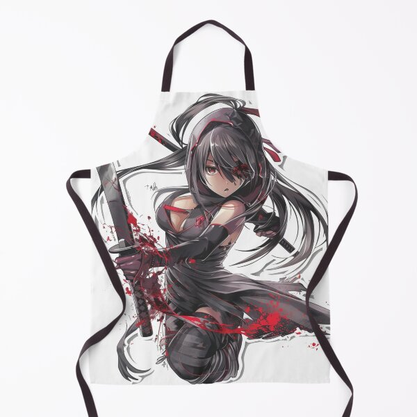 Item preview, Fierce Ninja Anime Girl designed and sold by EndOfRainbowArt.