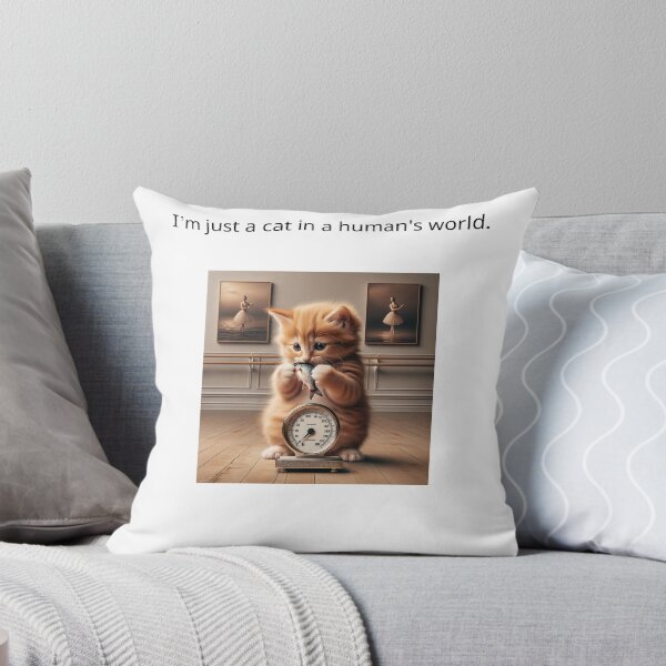 Item preview, Copy of Adorable Ginger Cat iFunny Ginger Cat in a Pink Tutu Mid-Jump Performing a Ballet Leap in a Bright Dance Studion a Pink Tutu Sitting Next to a Bouquet of Roses on a Wooden Stage designed and sold by AlwaysHome.