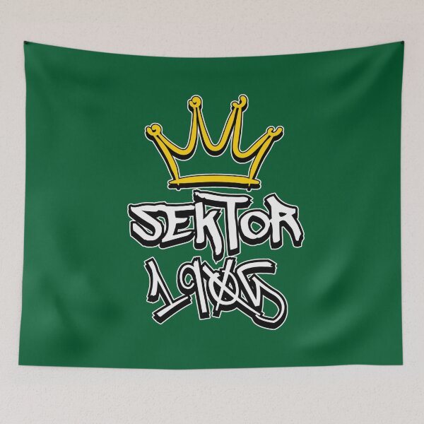 Item preview, Sektor 1905 Our Heart Beats Green and White designed and sold by canvasriddle.