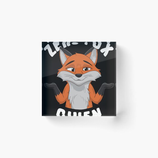 Item preview, Unhinged Funny Fox Cartoon - Zero Fox Given designed and sold by KitonicTees.