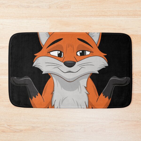 Item preview, Unhinged Funny Fox Cartoon - Zero Fox Given designed and sold by KitonicTees.