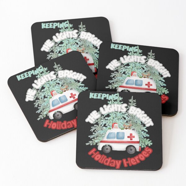 Item preview, Holiday Heroes-Ambulance Christmas Design designed and sold by Koirojsa-nga.