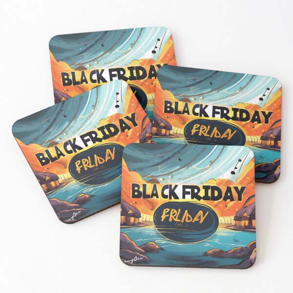 Item preview, Gift Sticker Black Friday designed and sold by SpicyOne.