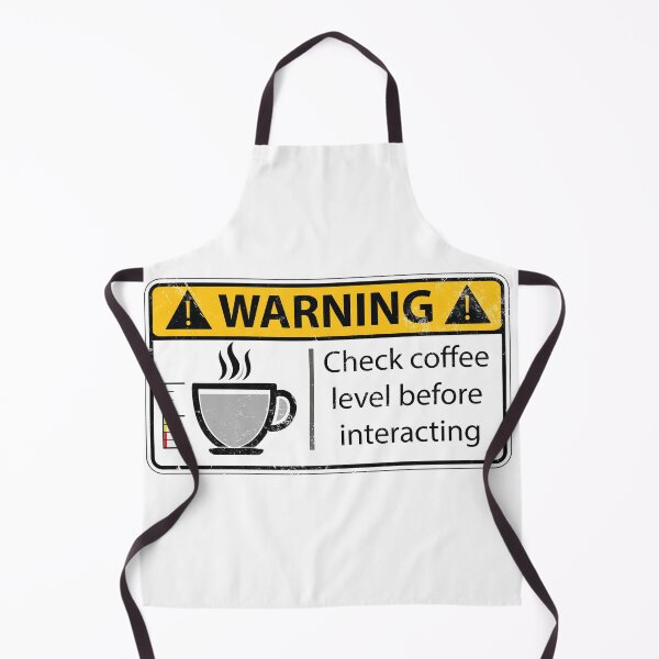 Item preview, Warning: Check Coffee Level Before Interacting designed and sold by Guachafita.