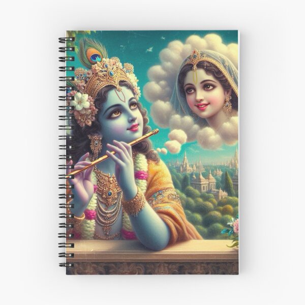 Item preview, Krishna meditation designed and sold by AngeliqueArt.