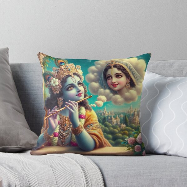 Item preview, Krishna meditation designed and sold by AngeliqueArt.