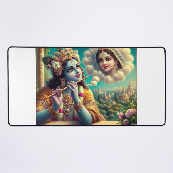 Item preview, Krishna meditation designed and sold by AngeliqueArt.