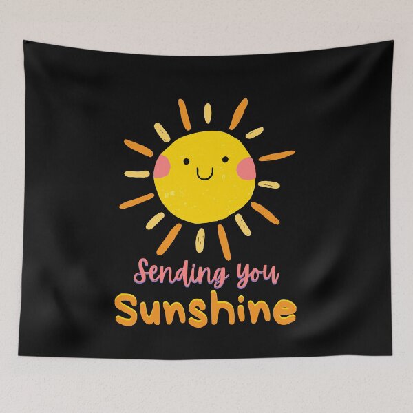 Item preview, Sending You Sunshine Positive Vibes Encouraging Words Smile designed and sold by MouDantArts.