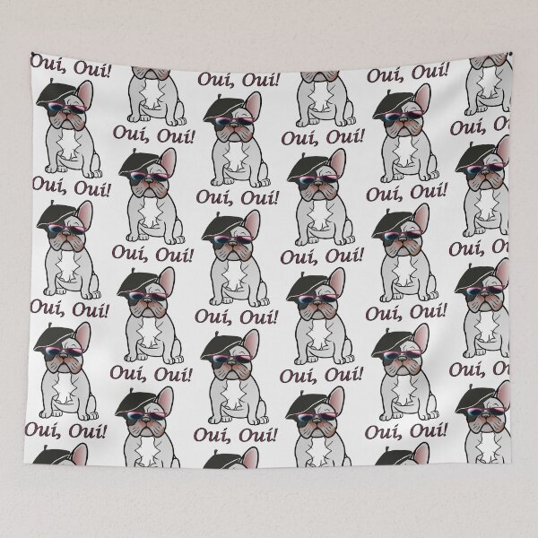 Item preview, Oui Oui Frenchie designed and sold by m2inspiration.