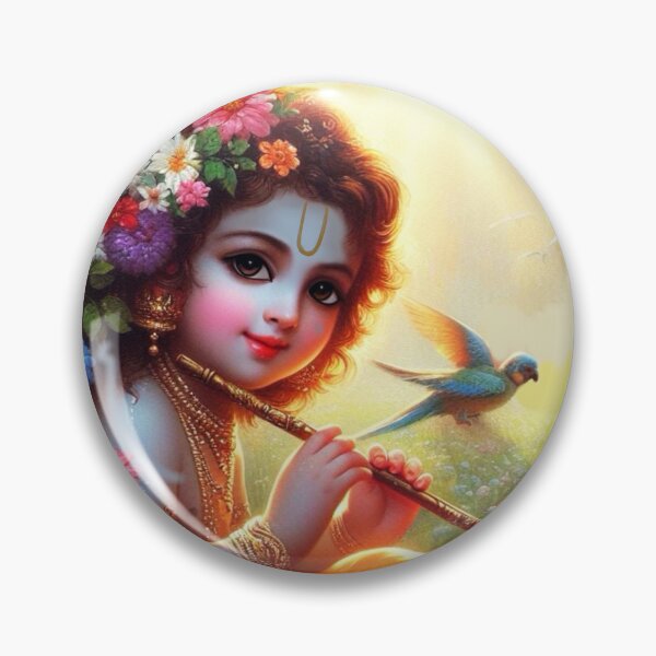 Item preview, Krishna garden designed and sold by AngeliqueArt.