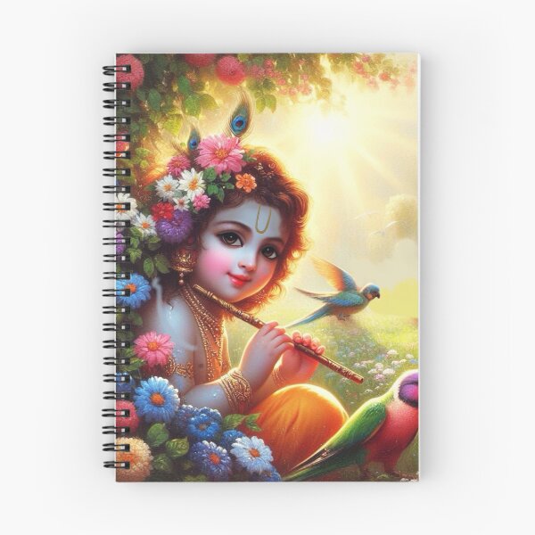 Item preview, Krishna garden designed and sold by AngeliqueArt.