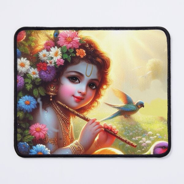 Item preview, Krishna garden designed and sold by AngeliqueArt.