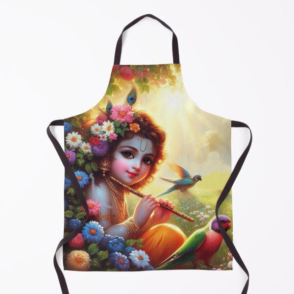Item preview, Krishna garden designed and sold by AngeliqueArt.