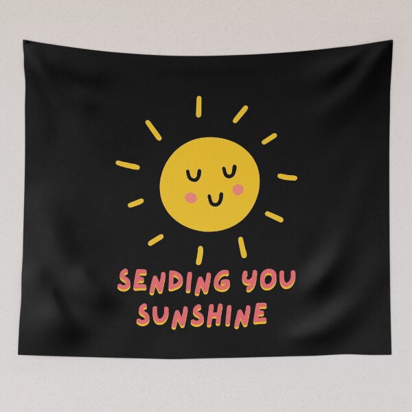 Item preview, Positive Vibes Sending You Sunshine Uplifting Message designed and sold by MouDantArts.