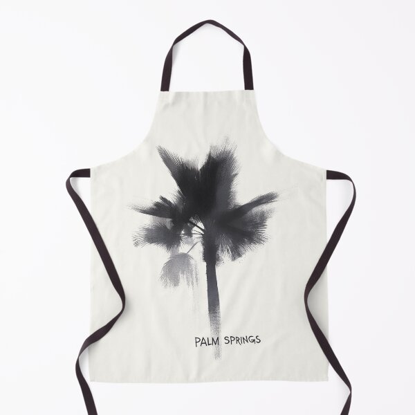 Item preview, Modern Palm Springs Black and White Palm Tree Art designed and sold by Retro Travel Design.