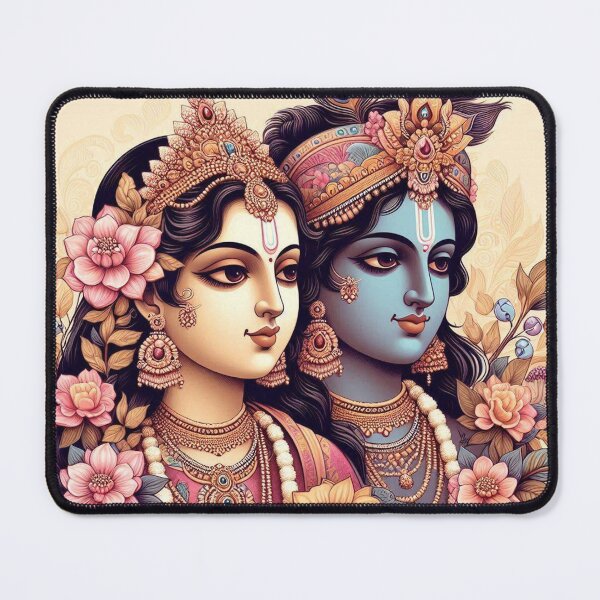 Item preview, Radha Krishna designed and sold by AngeliqueArt.