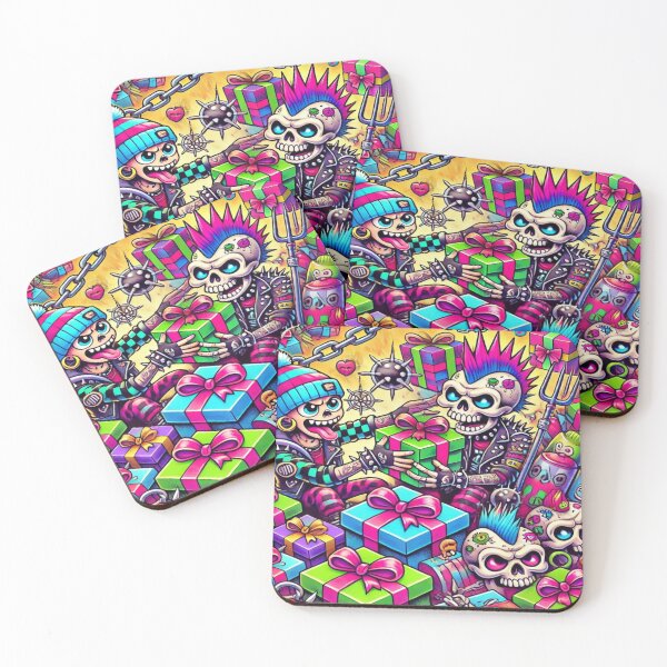 Item preview, Punk Presents Party - Perfect Present,Cadeau de vacances, Regalo de vacaciones, Festtagsgeschenk designed and sold by Imaginarium of Chaos falcon88 .
