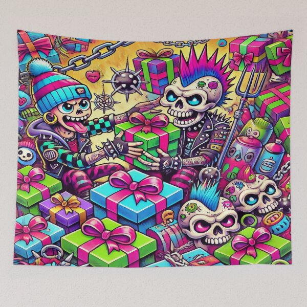 Item preview, Punk Presents Party - Perfect Present,Cadeau de vacances, Regalo de vacaciones, Festtagsgeschenk designed and sold by Imaginarium of Chaos falcon88 .