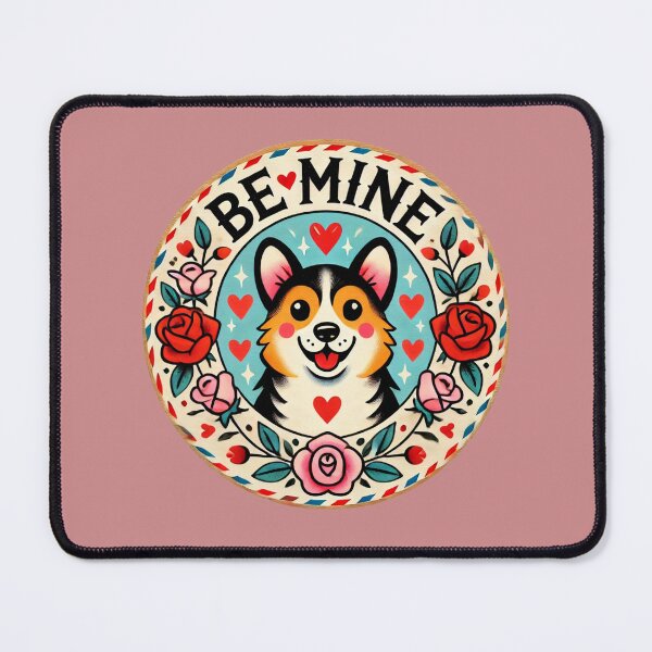 Item preview, Be Mine Corgi designed and sold by FrictionMaxxing.