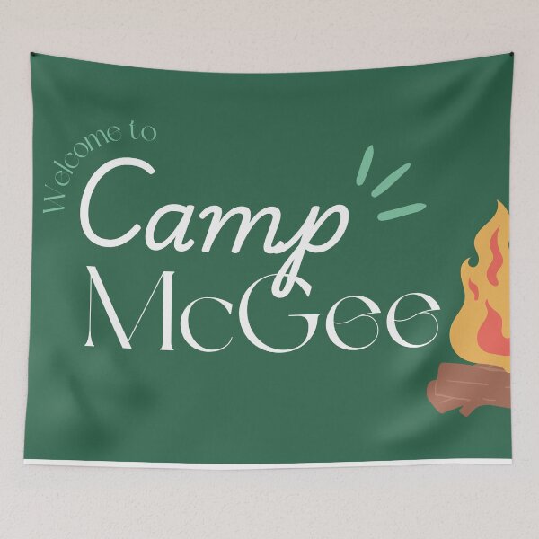 Item preview, Camp McGee designed and sold by Gina Munson.