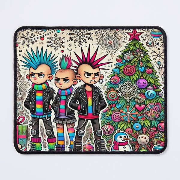 Item preview, Punk Winter Wonderland - Perfect Present,Cadeau de vacances, Regalo de vacaciones, Festtagsgeschenk designed and sold by Imaginarium of Chaos falcon88 .