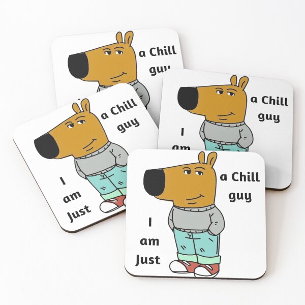 Item preview, I am just a chill guy designed and sold by thetechnopath.
