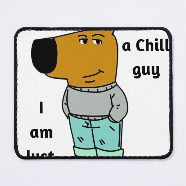 Item preview, I am just a chill guy designed and sold by thetechnopath.