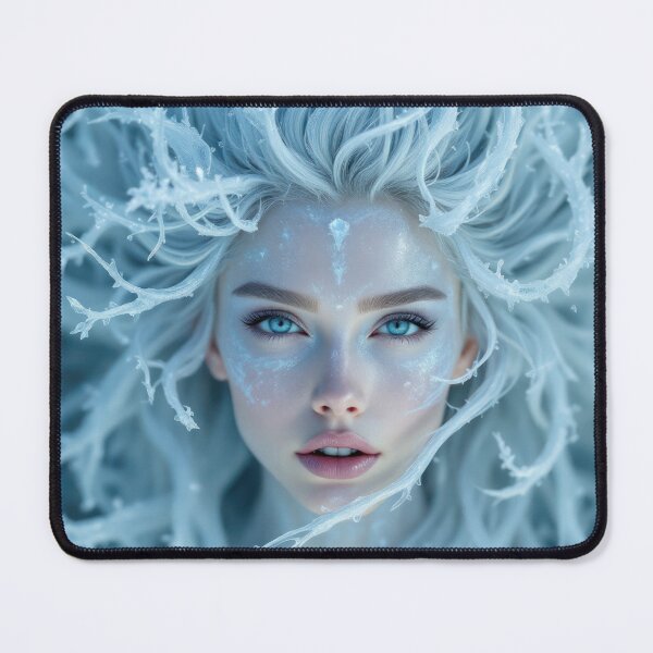 Item preview, Ice Element Muse with Frozen Platinum Hair designed and sold by WickedFairySt.