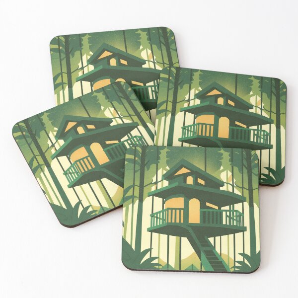 Item preview, Treehouse Dream | Whimsical Nature Art | Cozy Treehouse Illustration designed and sold by Epic--Art.