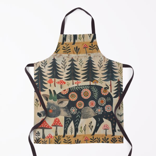 Item preview, Pig mushroom with tree designed and sold by xiao xuans.