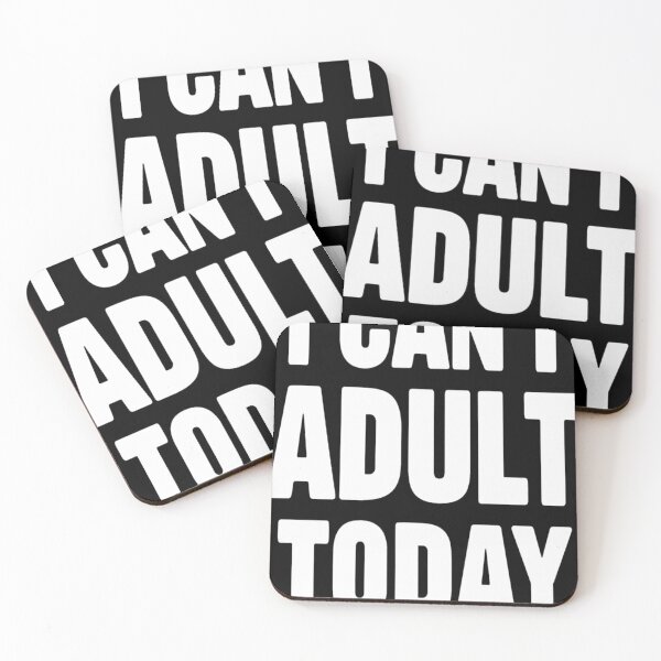 Item preview, Unhinged Adult I Can't Adult Today  designed and sold by KitonicTees.