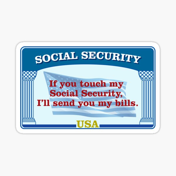 Item preview, MY Social Security designed and sold by Crane Swing.