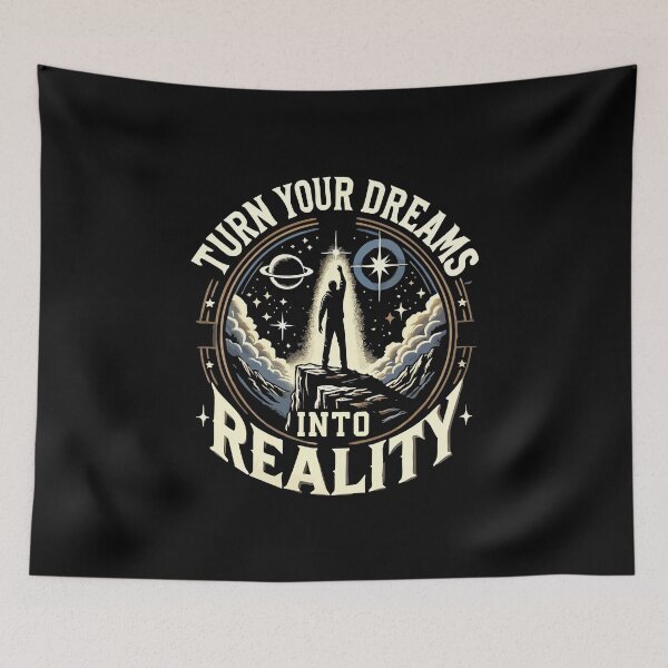 Item preview, Turn Your Dreams Into Reality - Success Motivational designed and sold by chantastical.