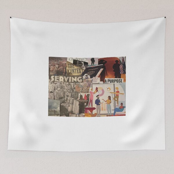Item preview, Service and Citizenship (Collage) designed and sold by GeometricAdam.