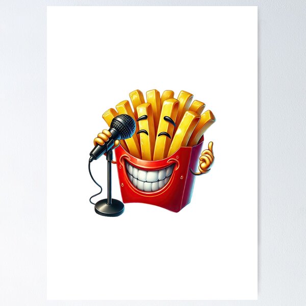 Item preview, Singing fries designed and sold by Made-by-Gus.
