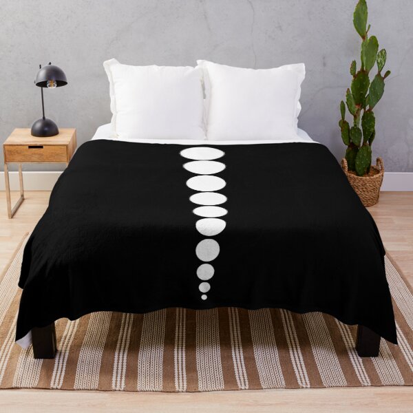 Item preview, 60's Retro Mod Minimal Dots in Black and White designed and sold by MellowCat.