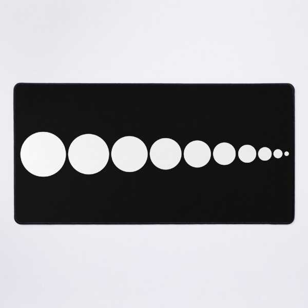 Item preview, 60's Retro Mod Minimal Dots in Black and White designed and sold by MellowCat.