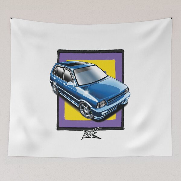 Item preview, maruti suzuki 800 blue  designed and sold by NaquashM.