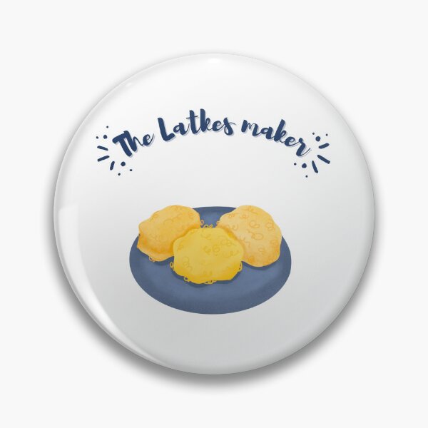Item preview, The latkes maker quote art  designed and sold by Hannaillustrations .