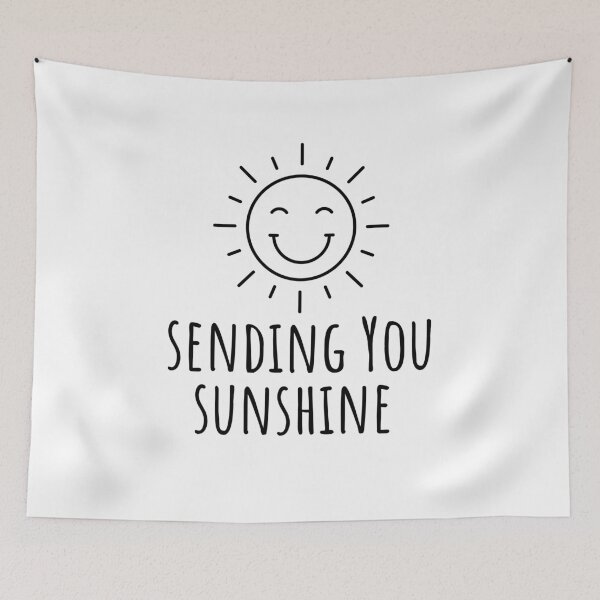 Item preview, Sending You Sunshine Positive Vibes Friends Encouraging Words Smile designed and sold by MouDantArts.