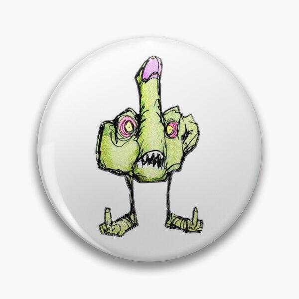 Item preview, Flip Off Monster designed and sold by House of the Horde.