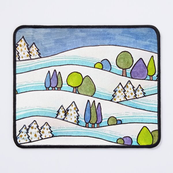 Item preview, Landscapes - hilly Christmas designed and sold by GiuliaLiv.