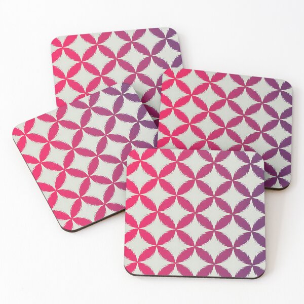 Item preview, Vibrant geometric blossoms pattern designed and sold by Haji  Kamora.