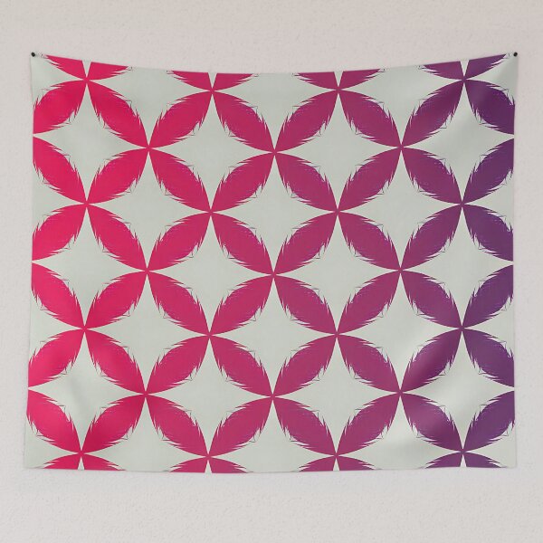 Item preview, Vibrant geometric blossoms pattern designed and sold by Haji  Kamora.