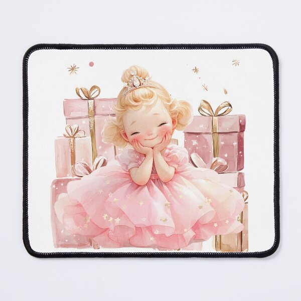 Item preview, Pink Princess with Gifts: A Magical Redbubble Design designed and sold by AlexeyevZurga.