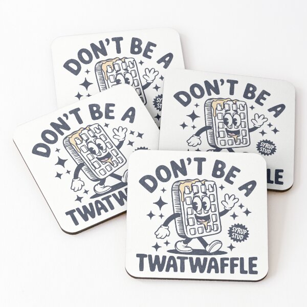 Item preview, Don't Be A TwatWaffle Vintage Cartoon designed and sold by Beanster-nl.