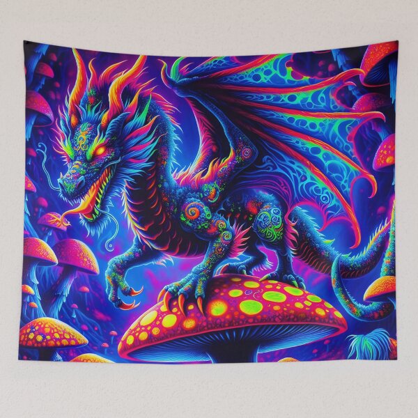 Artikelvorschau, Psychedelischer Drache entworfen und verkauft von Shs-Kenya.